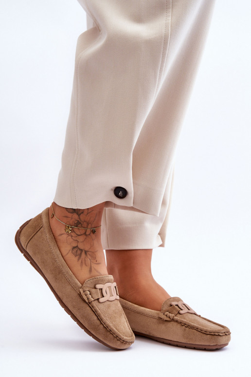 Braune Wildledermokassins Rabell Braune Wildledermokassins Rabell