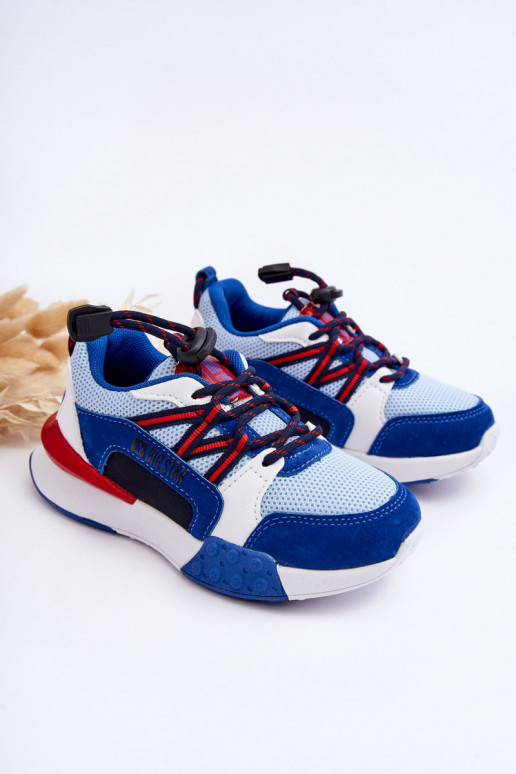 Kindersportschuhe Memory Foam System Big Star LL374220 blaue Farbe