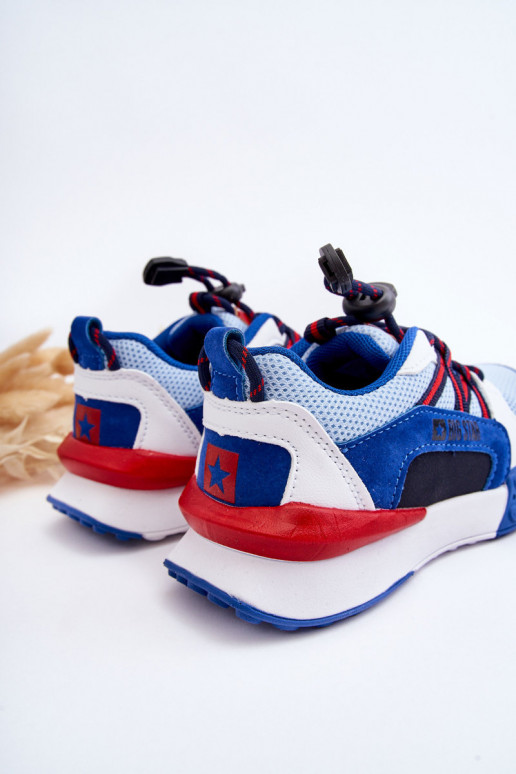 Kindersportschuhe Memory Foam System Big Star LL374220 blaue Farbe