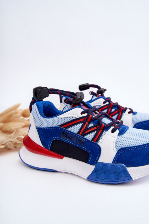 Kindersportschuhe Memory Foam System Big Star LL374220 blaue Farbe