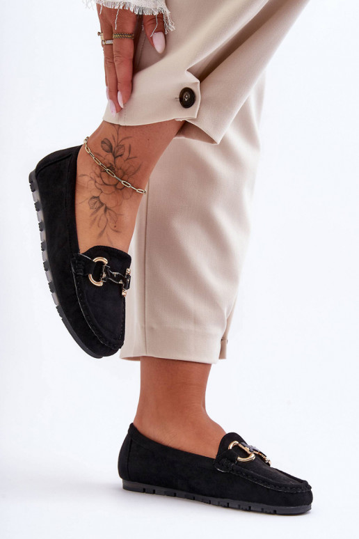 Wildledermokassins mit Ornamenten in der grünen Farbe Dionira Wildledermokassins mit Ornamenten in der grünen Farbe Dionira