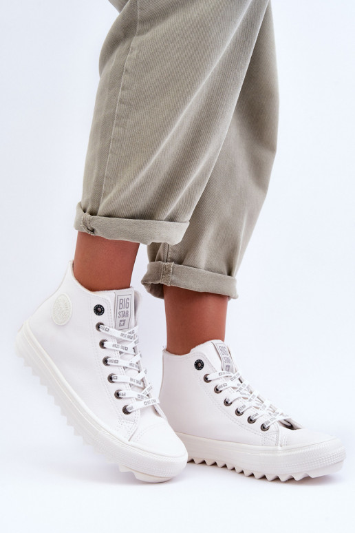 Freizeitschuhe Big Star warmweiße Farbe GG274108 Freizeitschuhe Big Star warmweiße Farbe GG274108