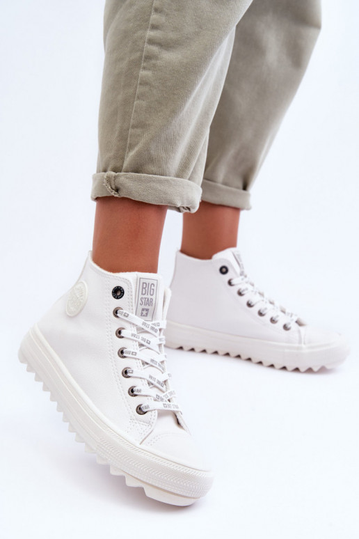 Freizeitschuhe Big Star warmweiße Farbe GG274108 Freizeitschuhe Big Star warmweiße Farbe GG274108