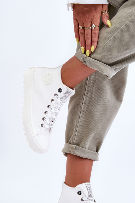 Freizeitschuhe Big Star warmweiße Farbe GG274108 Freizeitschuhe Big Star warmweiße Farbe GG274108