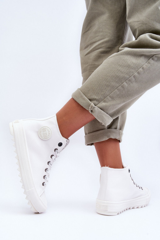 Freizeitschuhe Big Star warmweiße Farbe GG274108 Freizeitschuhe Big Star warmweiße Farbe GG274108