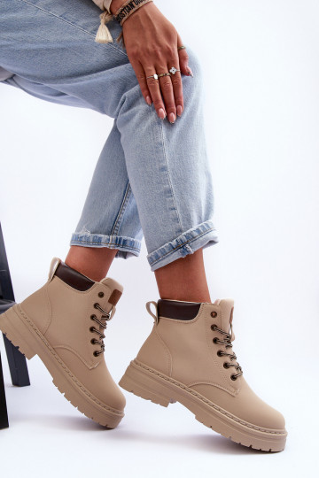 Stiefel Warme Stiefel in Elfenbein Corbin 2