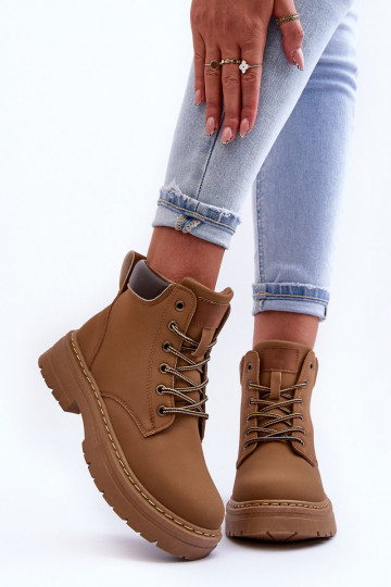 Schuhe Stiefel warm beige Corbin