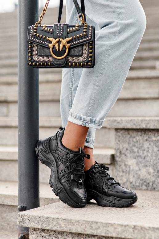 Damen-Sportschuhe, Sneakers in der Farbe Schwarz Toderus Damen-Sportschuhe, Sneakers in der Farbe Schwarz Toderus