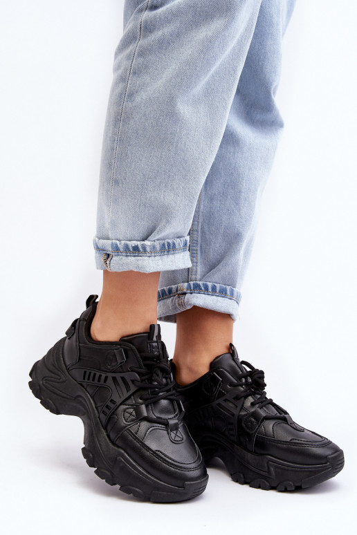 Damen-Sportschuhe, Sneakers in der Farbe Schwarz Toderus Damen-Sportschuhe, Sneakers in der Farbe Schwarz Toderus