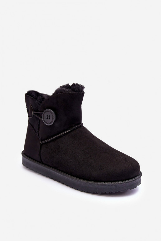 Gewärmte Schneestiefel mit Ornamenten in der schwarzen Farbe Siriol Gewärmte Schneestiefel mit Ornamenten in der schwarzen Farbe Siriol