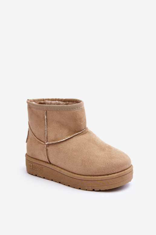 Kinder-Schneestiefel warm beige Big Star MM374056 Kinder-Schneestiefel warm beige Big Star MM374056