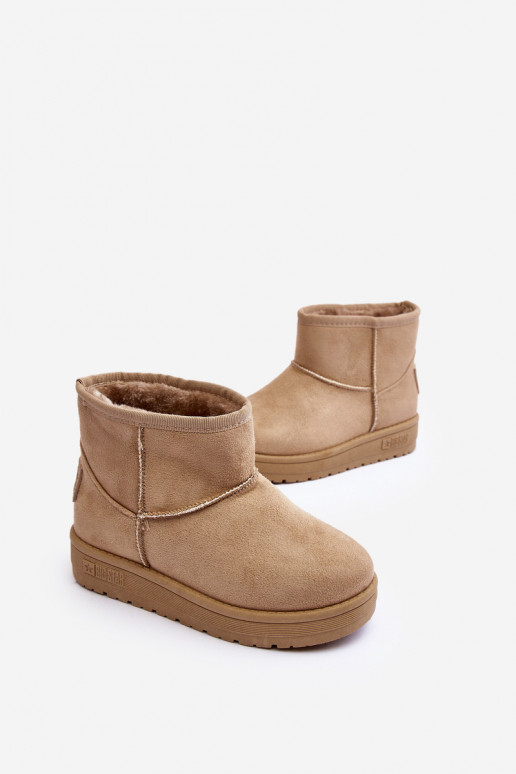 Kinder-Schneestiefel warm beige Big Star MM374056 Kinder-Schneestiefel warm beige Big Star MM374056