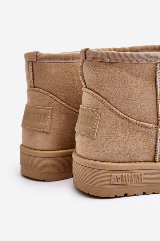 Kinder-Schneestiefel warm beige Big Star MM374056 Kinder-Schneestiefel warm beige Big Star MM374056