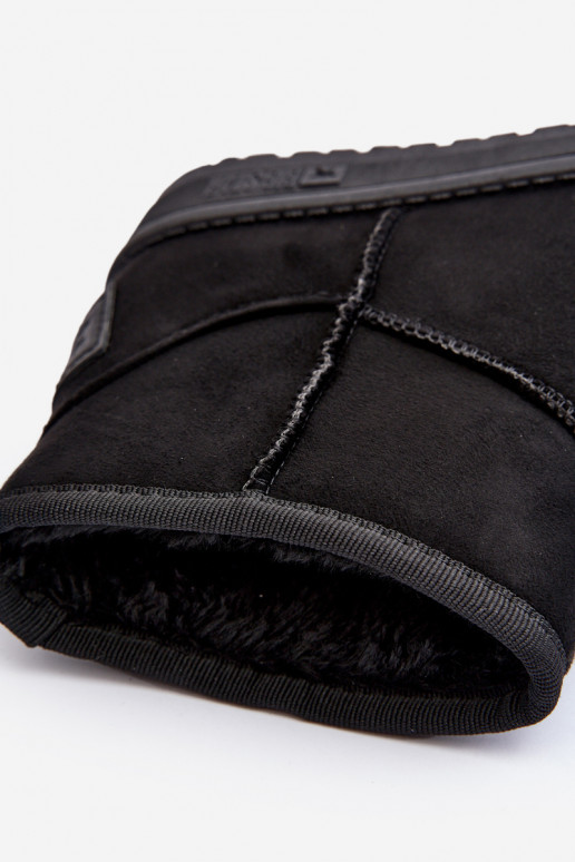 Gewärmte Kinder-Schneestiefel in Schwarz Big Star MM374054 Gewärmte Kinder-Schneestiefel in Schwarz Big Star MM374054