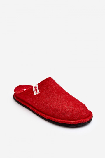 Klassisches Modell Hausschuhe Big Star KK276012 rot