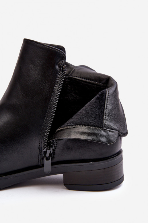 Schwarze Vasica-Damenstiefel Schwarze Vasica-Damenstiefel