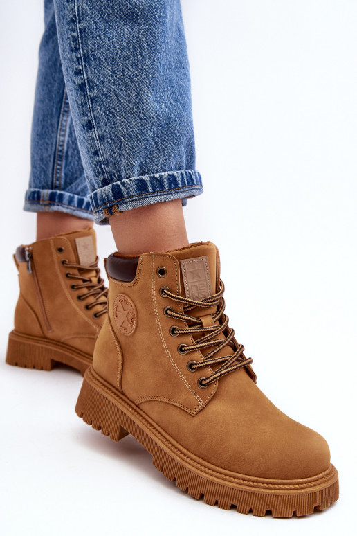 Gewärmte Stiefel in brauner Farbe Felizia Gewärmte Stiefel in brauner Farbe Felizia