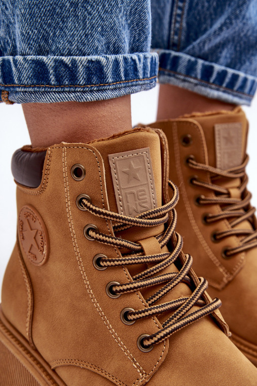 Gewärmte Stiefel in brauner Farbe Felizia Gewärmte Stiefel in brauner Farbe Felizia