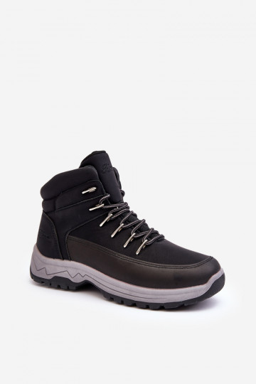 Wanderstiefel Stiefel schwarze Farbe Maraena
