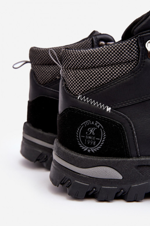 Wanderstiefel mit Schnürsenkeln in der Farbe Schwarz von Salomene Wanderstiefel mit Schnürsenkeln in der Farbe Schwarz von Salomene