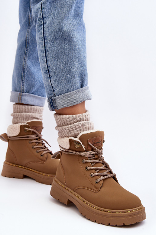 Stiefel mit wärmendem Braunton Lynnvia Stiefel mit wärmendem Braunton Lynnvia