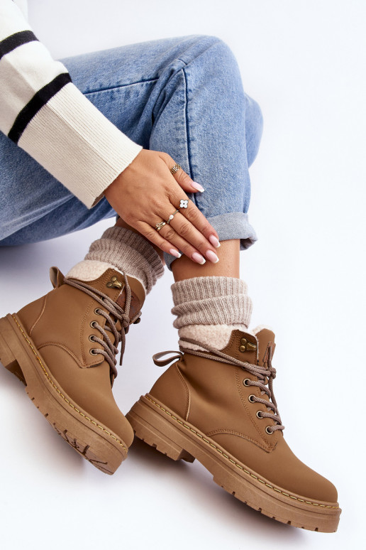 Stiefel mit wärmendem Braunton Lynnvia Stiefel mit wärmendem Braunton Lynnvia