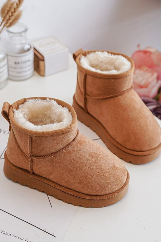 Kinder-Schneestiefel Stiefel warm braun Nallita Kinder-Schneestiefel Stiefel warm braun Nallita