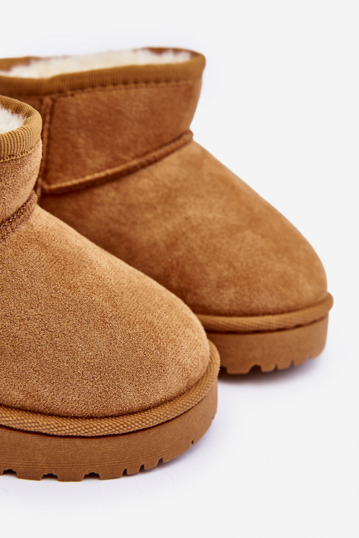 Schneestiefel Kinderstiefel erwärmte braune Farbe Leonora Schneestiefel Kinderstiefel erwärmte braune Farbe Leonora