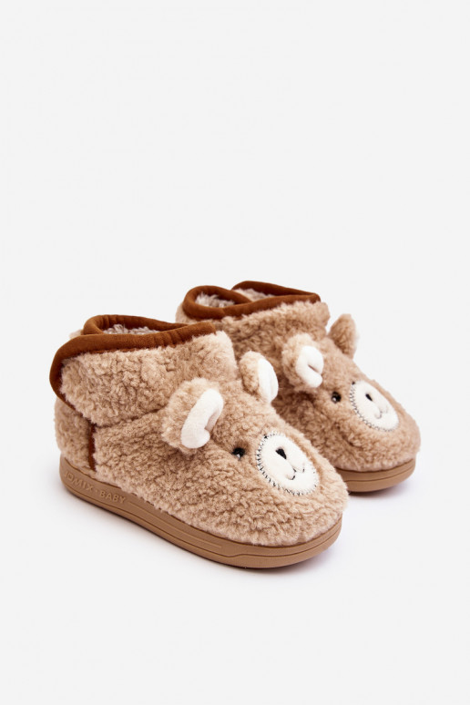 Kinderhausschuhe warm beige Eberra Kinderhausschuhe warm beige Eberra