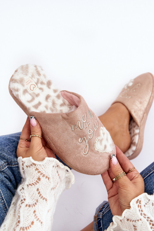 mit Glanz Hausschuhe rosa Geraja mit Glanz Hausschuhe rosa Geraja