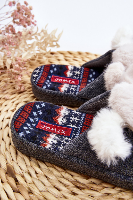 Kinderhausschuhe in grauer Farbe Dasca Kinderhausschuhe in grauer Farbe Dasca