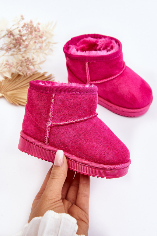 Warme Kinder-Winterstiefel in der Farbe Pink Gooby Warme Kinder-Winterstiefel in der Farbe Pink Gooby