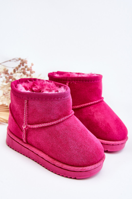 Warme Kinder-Winterstiefel in der Farbe Pink Gooby Warme Kinder-Winterstiefel in der Farbe Pink Gooby