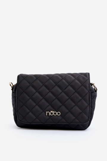 Modische Stepphandtasche NOBO NBAG-R3171-C020 schwarz