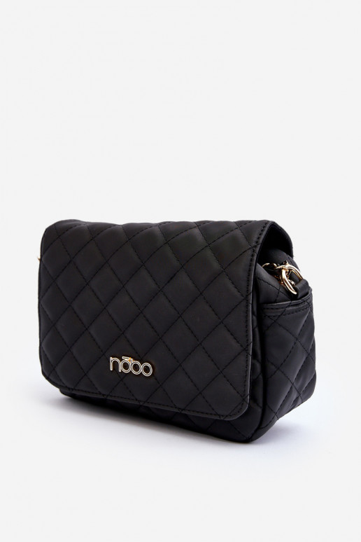 Modische Stepphandtasche NOBO NBAG-R3171-C020 schwarz Modische Stepphandtasche NOBO NBAG-R3171-C020 schwarz