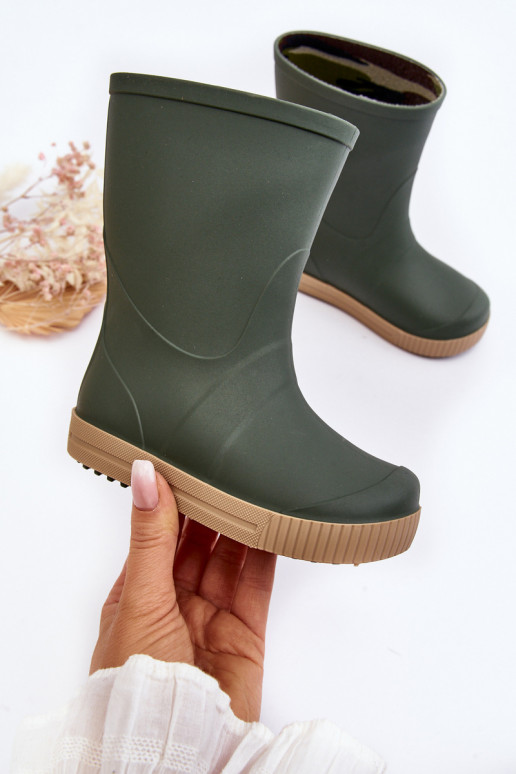 Kindergummischuhe Wave Gokids 979 grüne Farbe