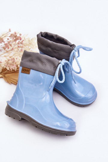 Gummischuhe Kinder KIMMY blaue Farbe GoKids 951 2