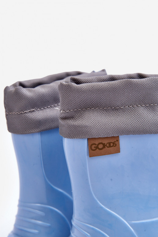 Gummischuhe Kinder KIMMY blaue Farbe GoKids 951 Gummischuhe Kinder KIMMY blaue Farbe GoKids 951