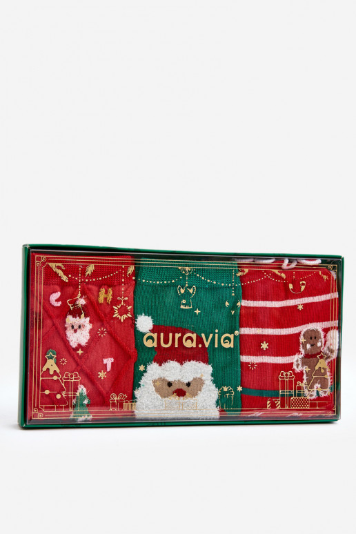 Set mit 3 Paar festlichen Socken Set mit 3 Paar festlichen Socken