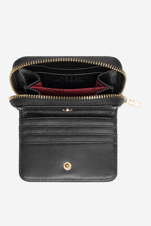 Damenbrieftasche Nobo NPUR-LR0021-C020 schwarze Farbe Damenbrieftasche Nobo NPUR-LR0021-C020 schwarze Farbe