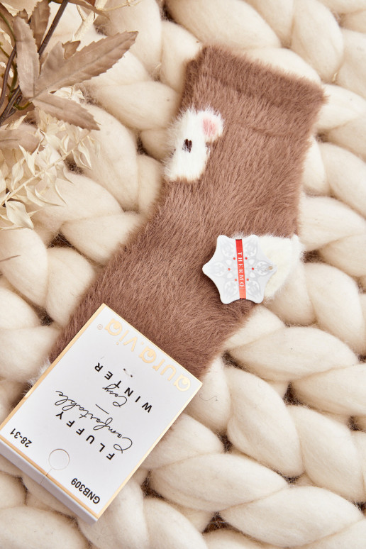 Kindersocken, braun Kindersocken, braun