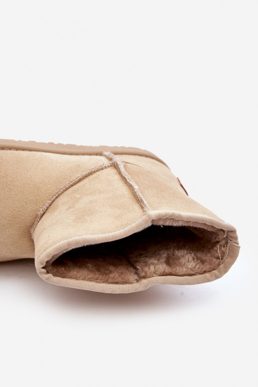 Schneestiefel Cross Jeans MM2R4023C beige Schneestiefel Cross Jeans MM2R4023C beige