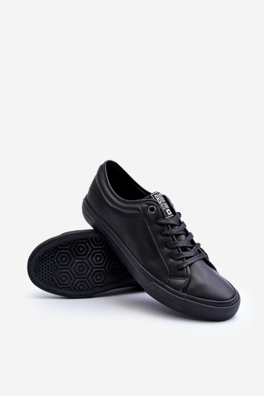 Freizeitschuhe aus Öko-Leder in der Farbe Schwarz Big Star JJ174234