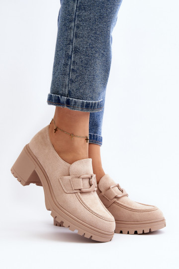 Finley-Wildlederschuhe mit breitem Absatz 2