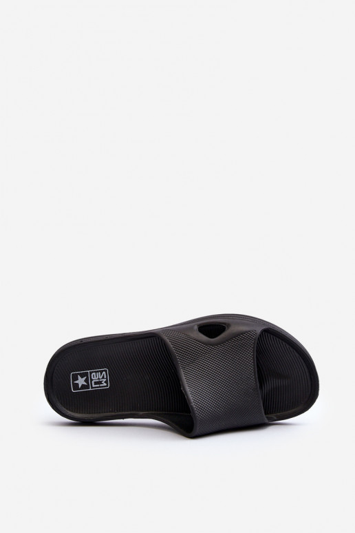 Klassisches Modell Damenhausschuhe in schwarzer Farbe Juniria