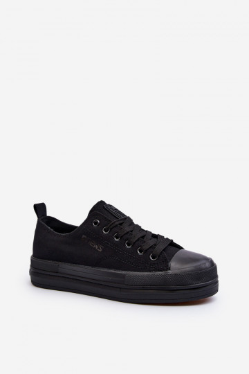 Textil-Sneaker in der Farbe Schwarz von Staneva
