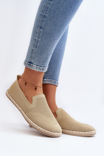 Espadrilles des widerstandsfähigen Modells in der beige Farbe Harmonie 2