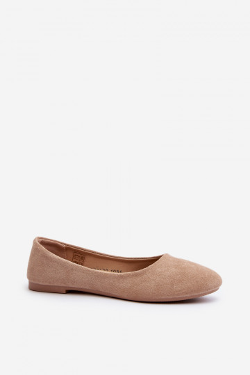 Ballerinas aus beigem Wildleder von Lasota 2