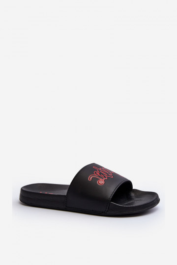 Hausschuhe Lee Cooper LCW-24-42-2484M schwarze Farbe