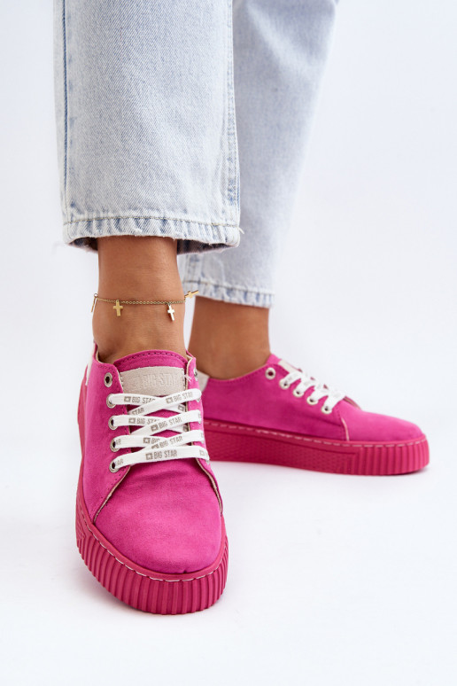 Freizeitschuhe MEMORY FOAM SYSTEM BIG STAR NN276004 rosa Farbe Freizeitschuhe MEMORY FOAM SYSTEM BIG STAR NN276004 rosa Farbe